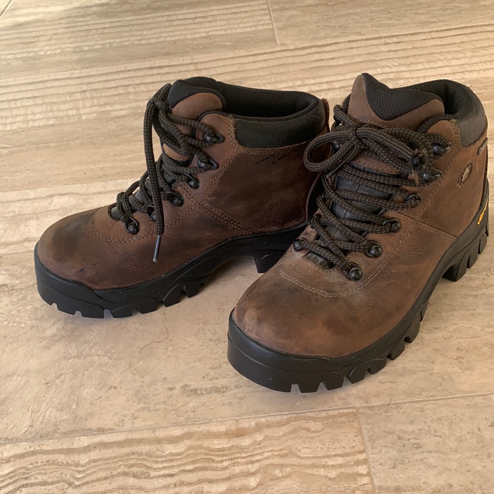 Alpine Design Vibram Stealth Waterproof Hiking Boots, Like New, Size 7